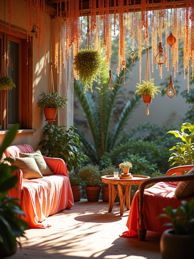 whimsical beaded curtain styles