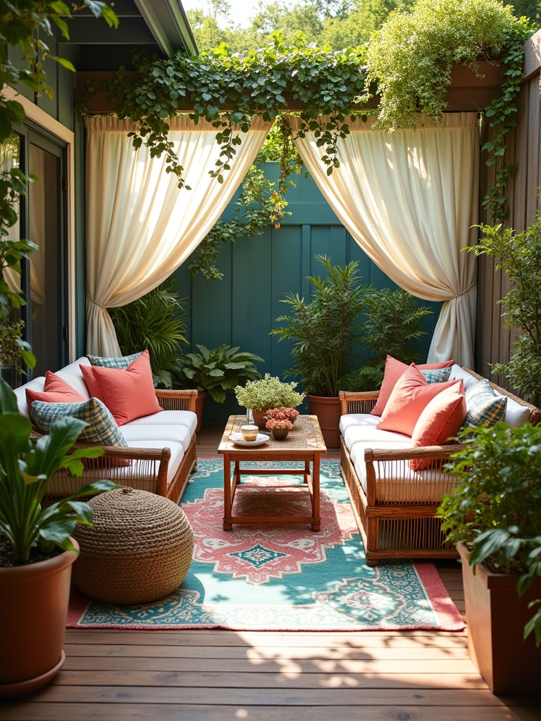 zoning your patio space