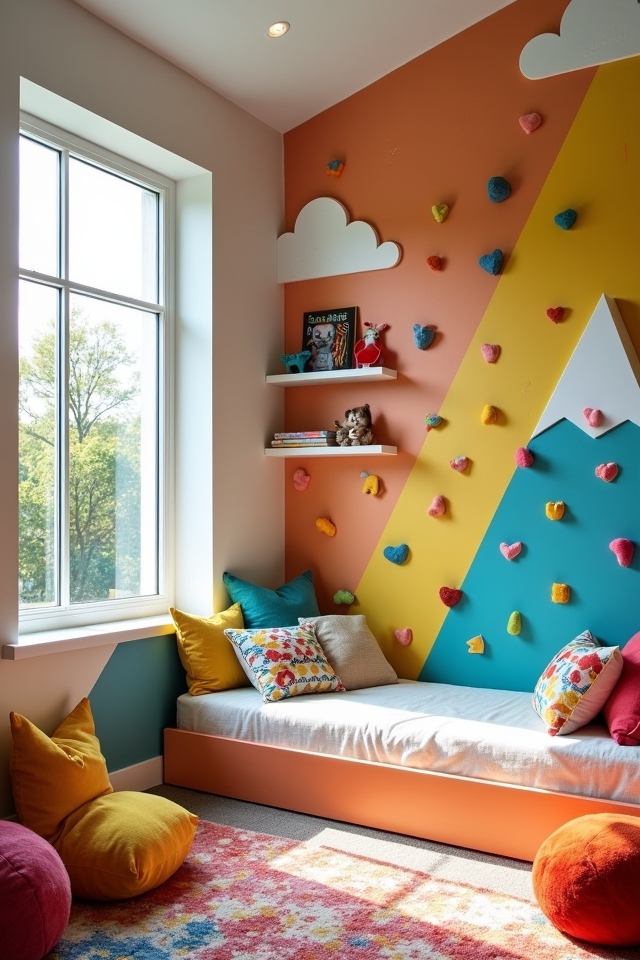 active play climbing walls