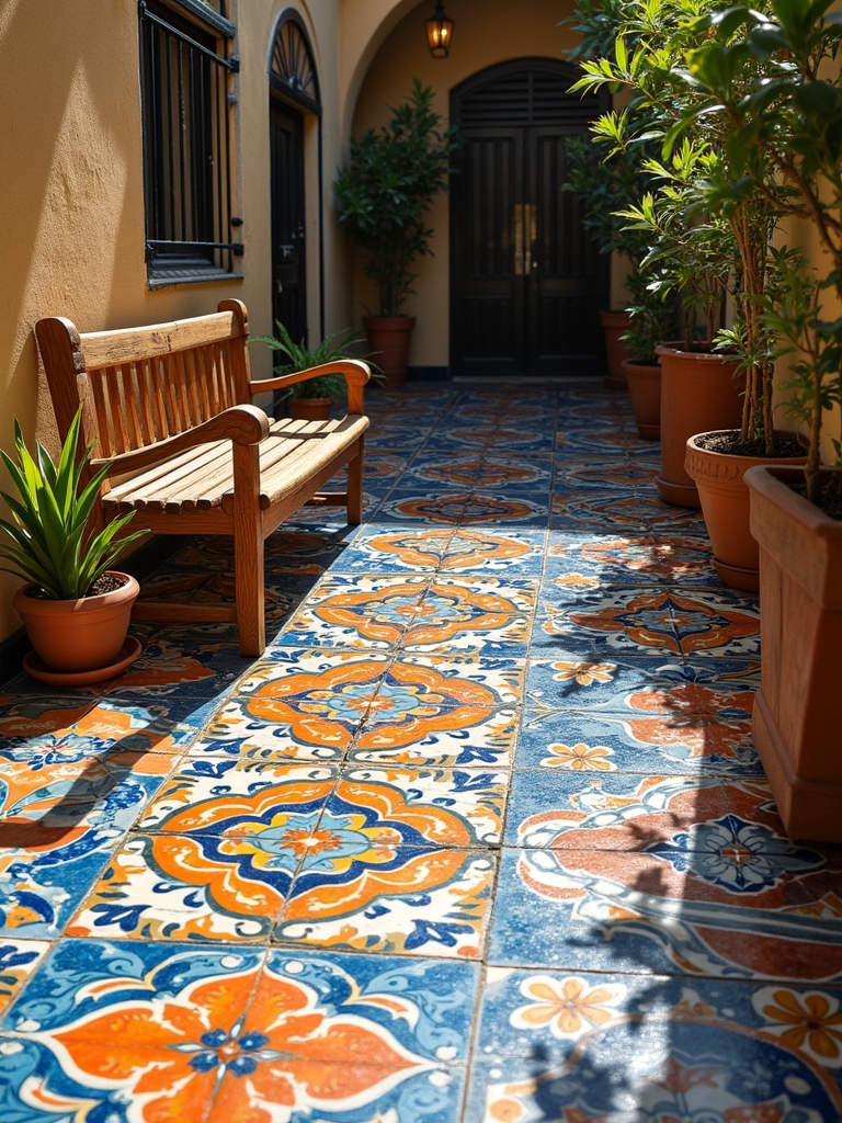 artistic cultural tile designs