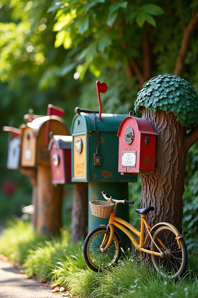 artistic mailbox sculptural designs