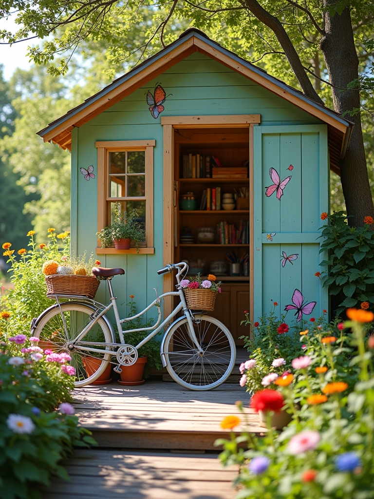 artsy creative studio shed