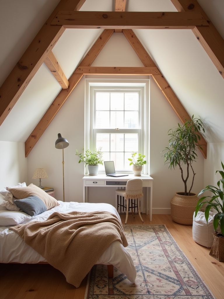 attic workspace organization ideas