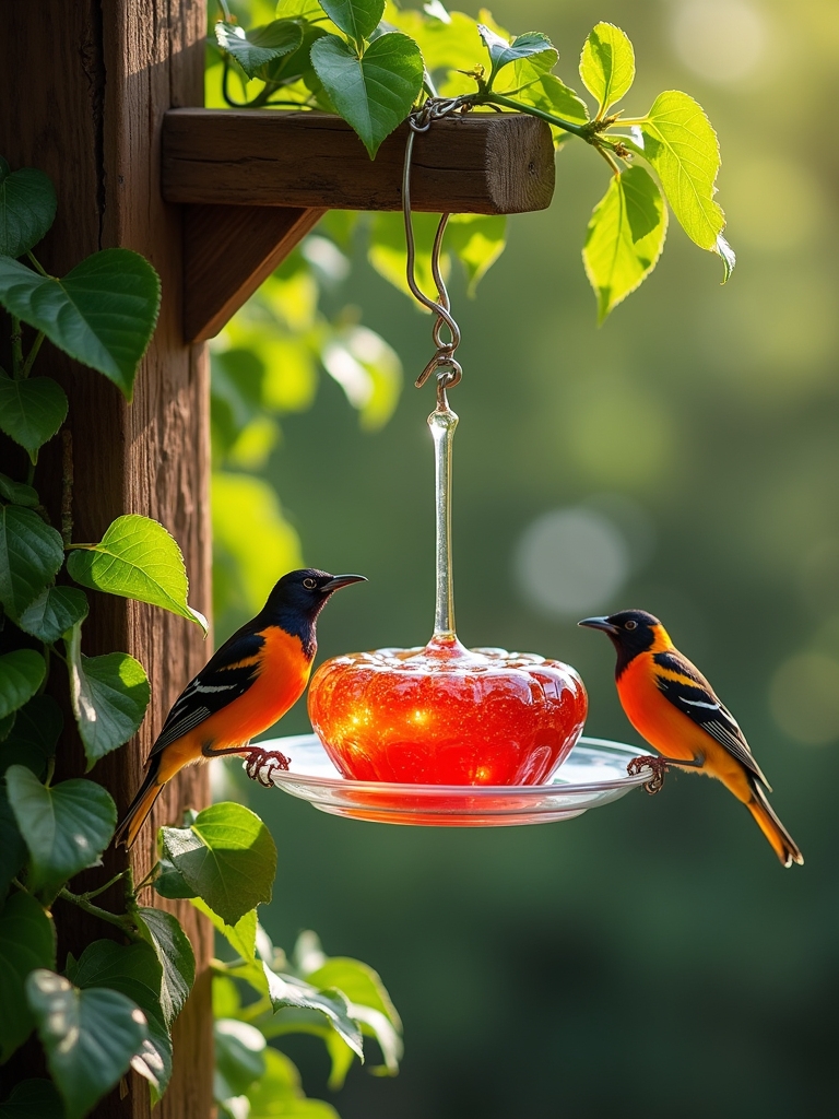 attract orioles with jelly