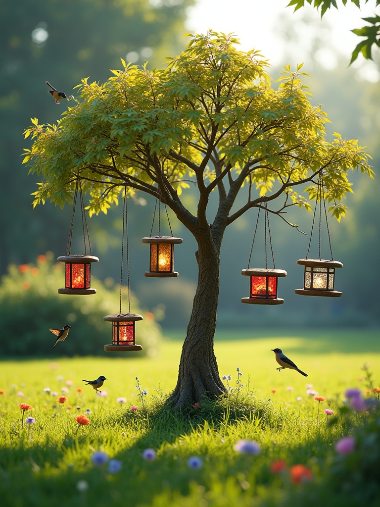 bird feeder tree benefits