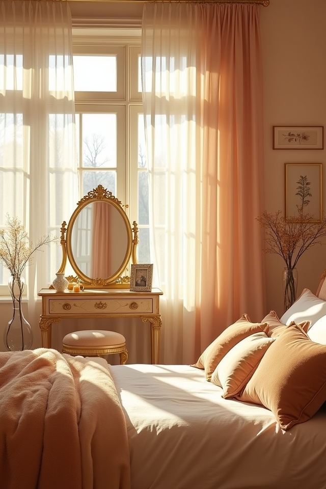 blush and gold harmony