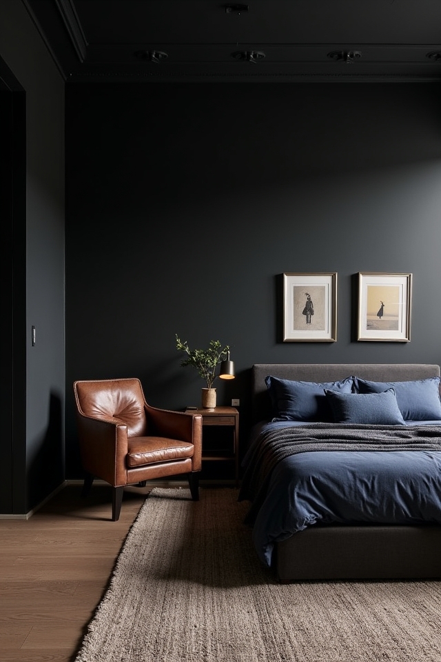 bold dark color sophistication