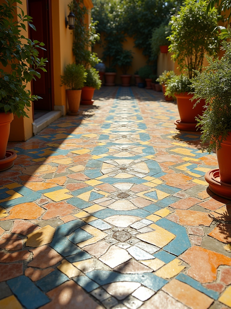 bold geometric tile designs
