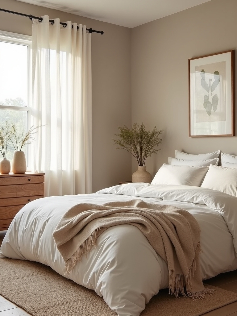 calming neutral color scheme