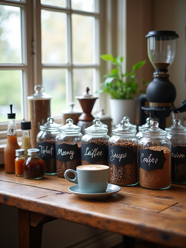 chalkboard labels for organization