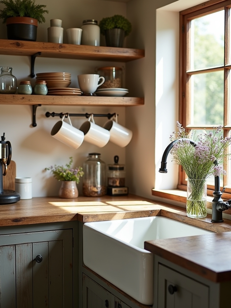 charming apron front sink