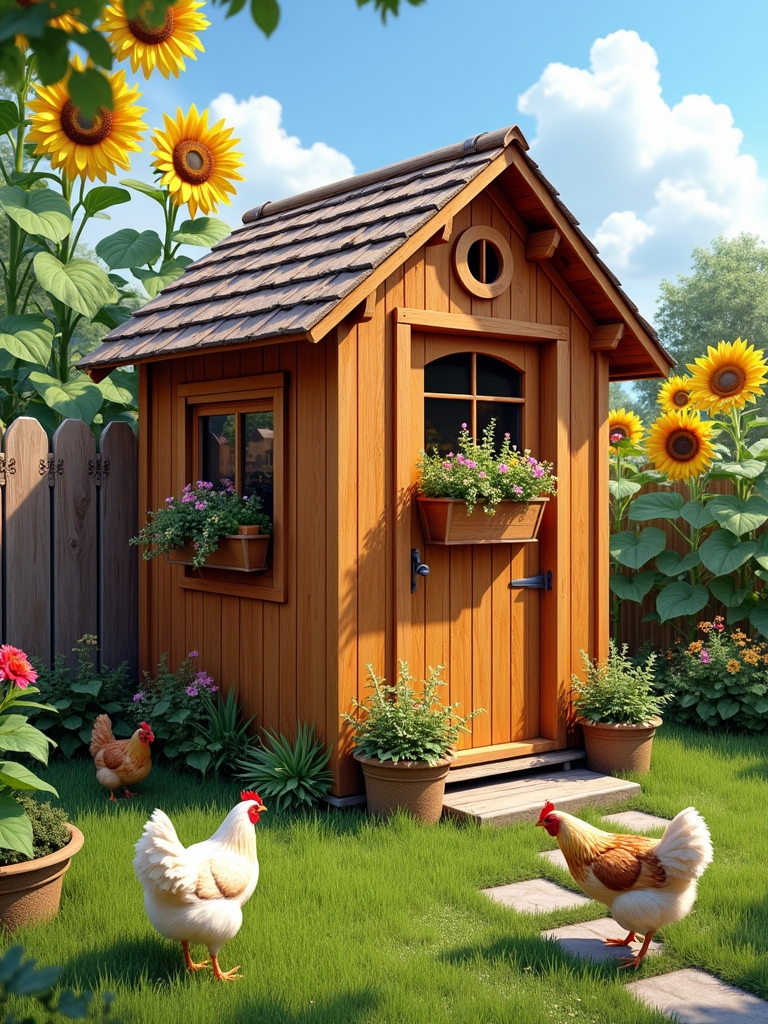 charming chicken coop designs