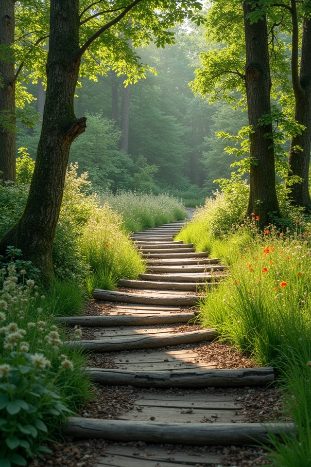 charming natural outdoor pathways