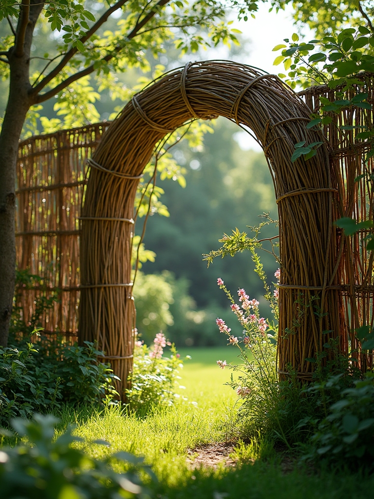 charming natural privacy barrier