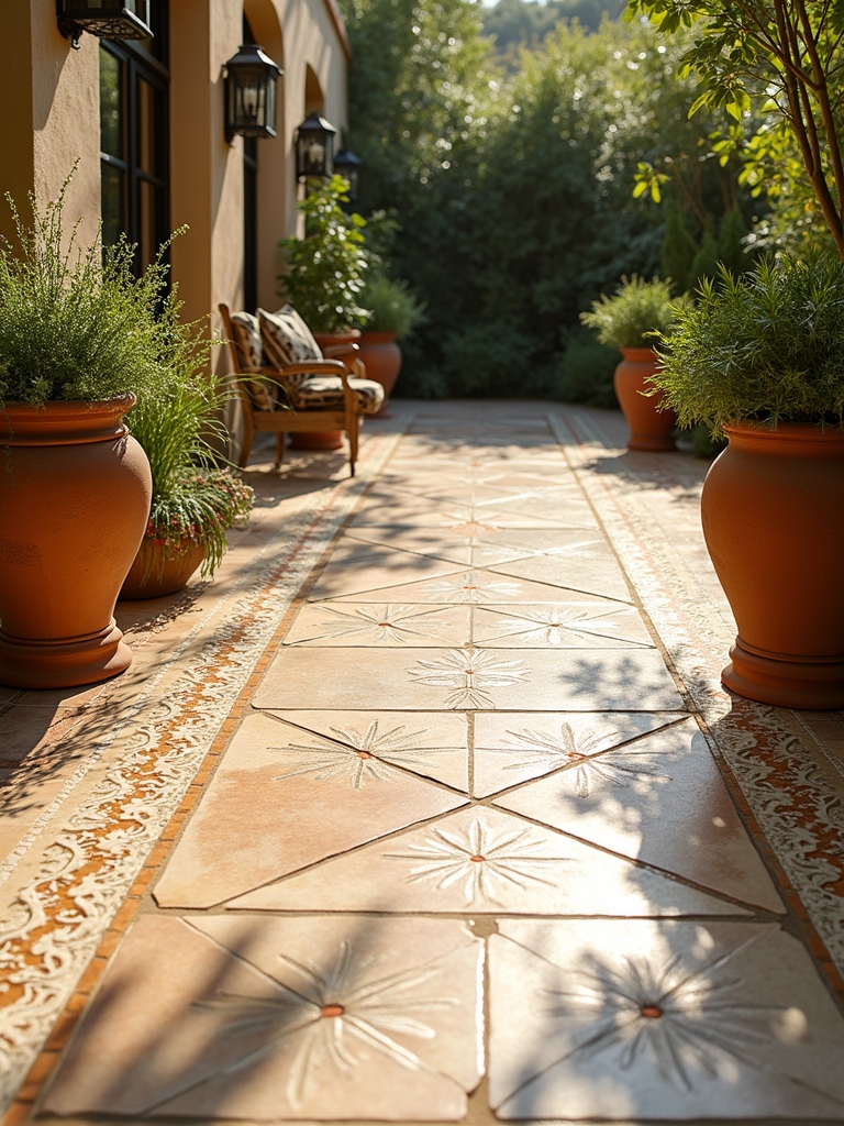 charming vintage mosaic tiles
