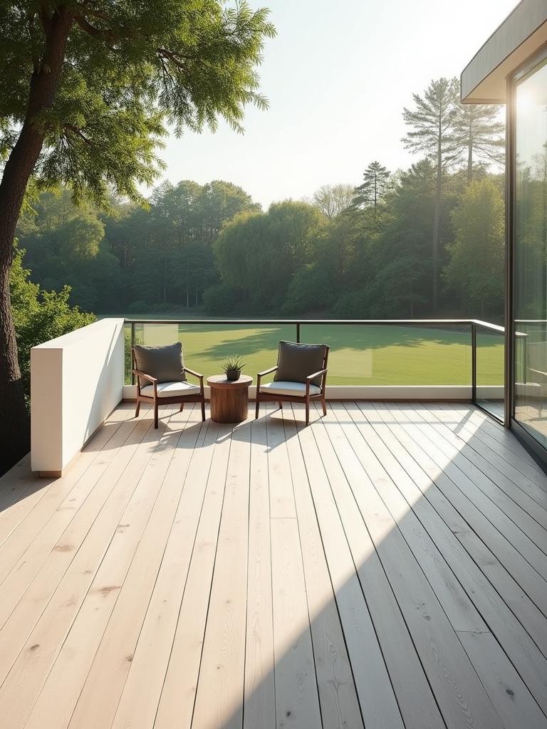clean functional outdoor space