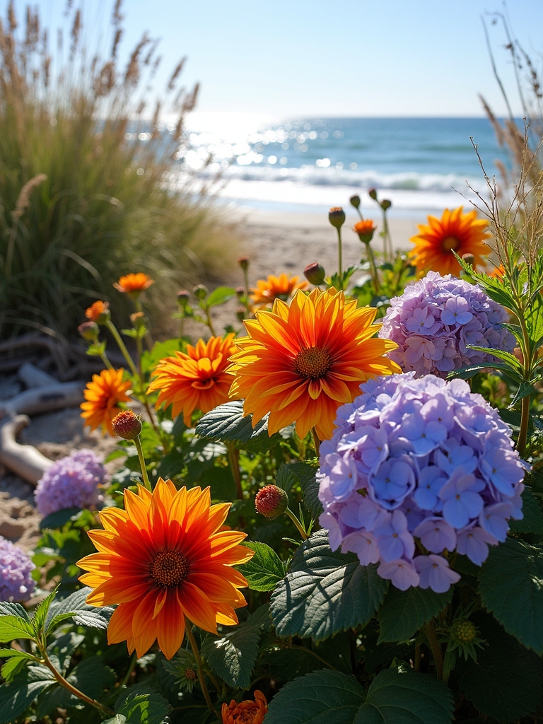 coastal flower garden ideas