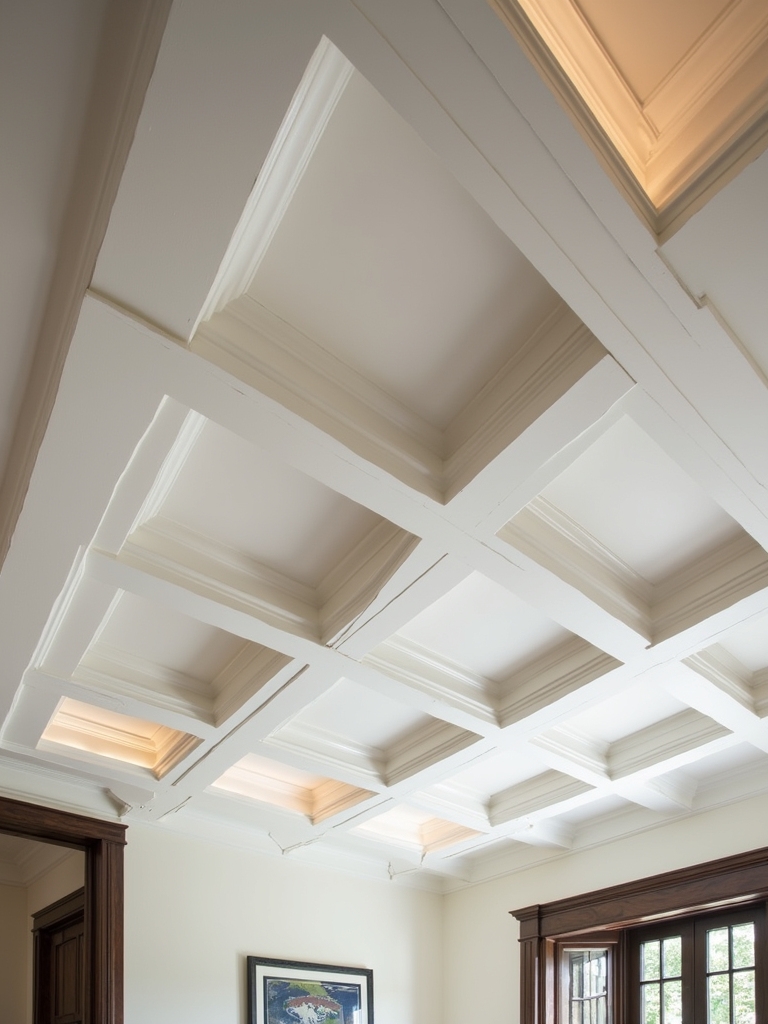 coffered ceilings enhance sophistication