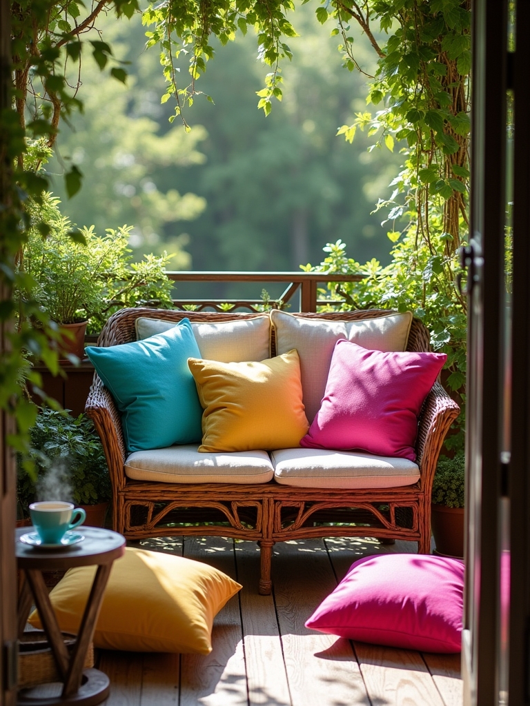 colorful outdoor throw pillows