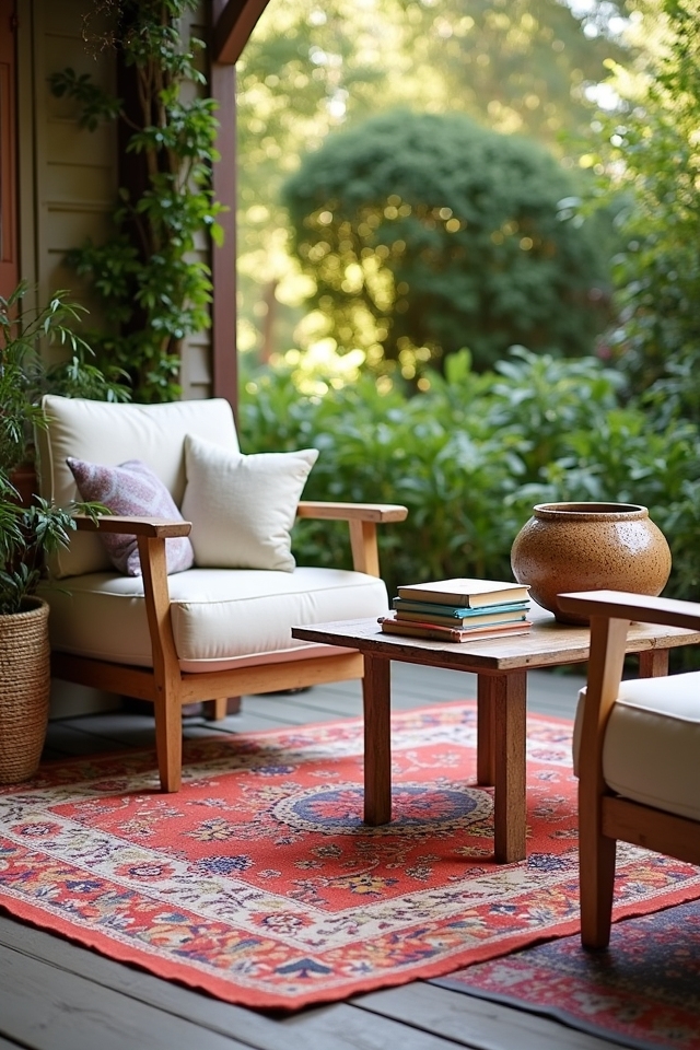 comfortable outdoor rug selection