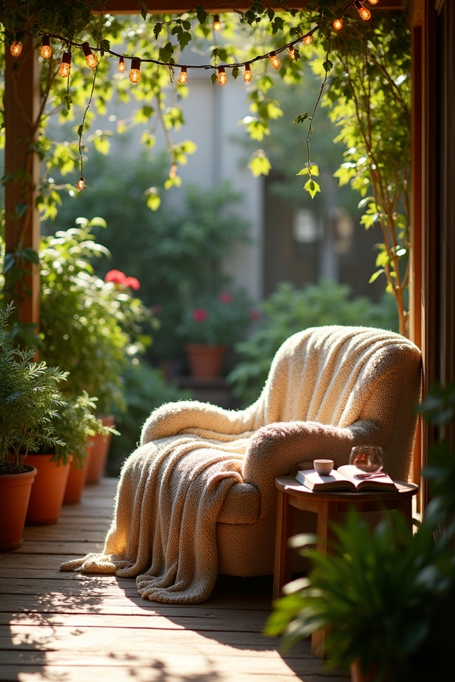 cozy chair for reading