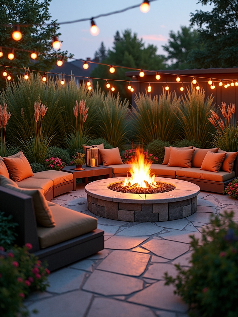 cozy fire pit gatherings