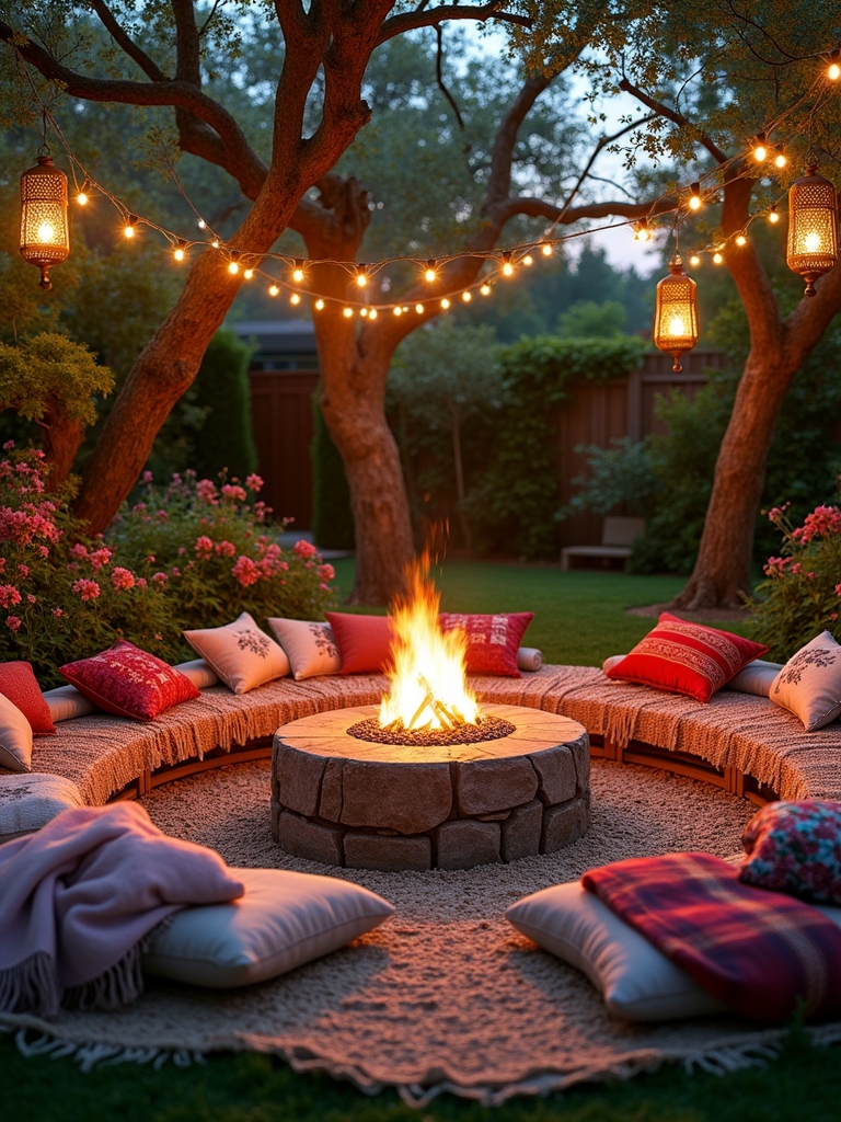 cozy fire pit gatherings