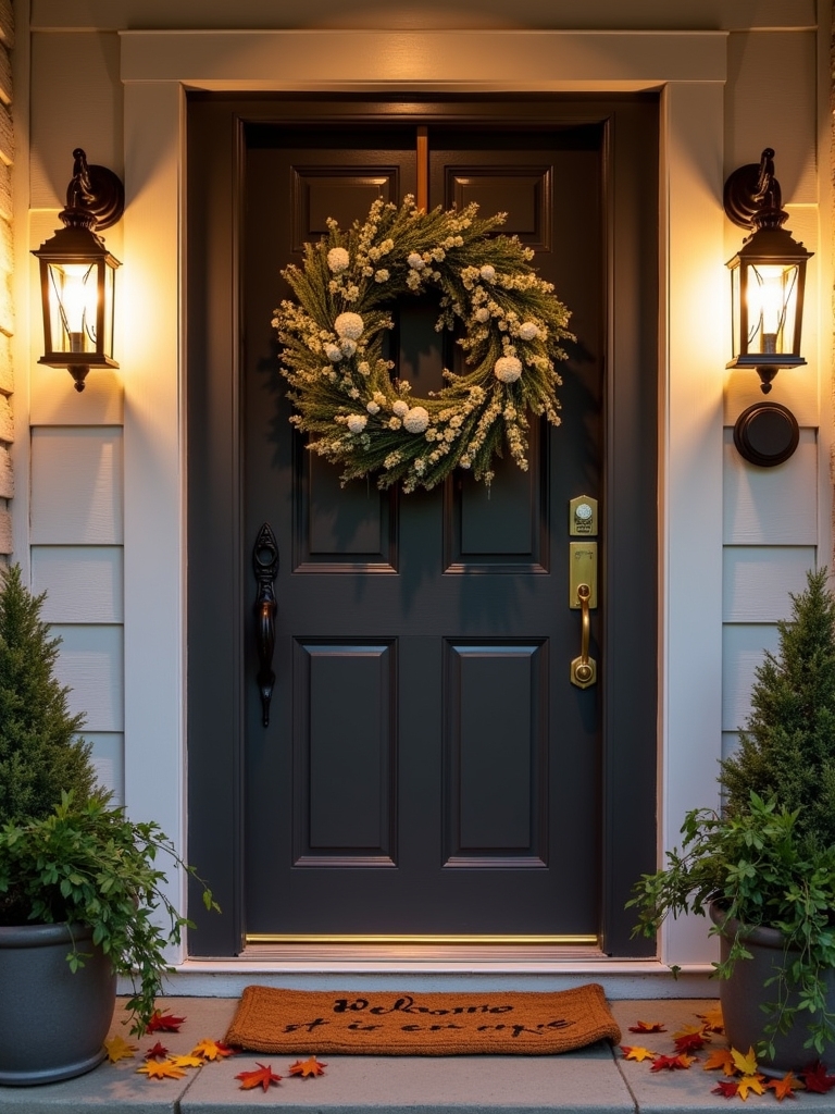 cozy front door lanterns