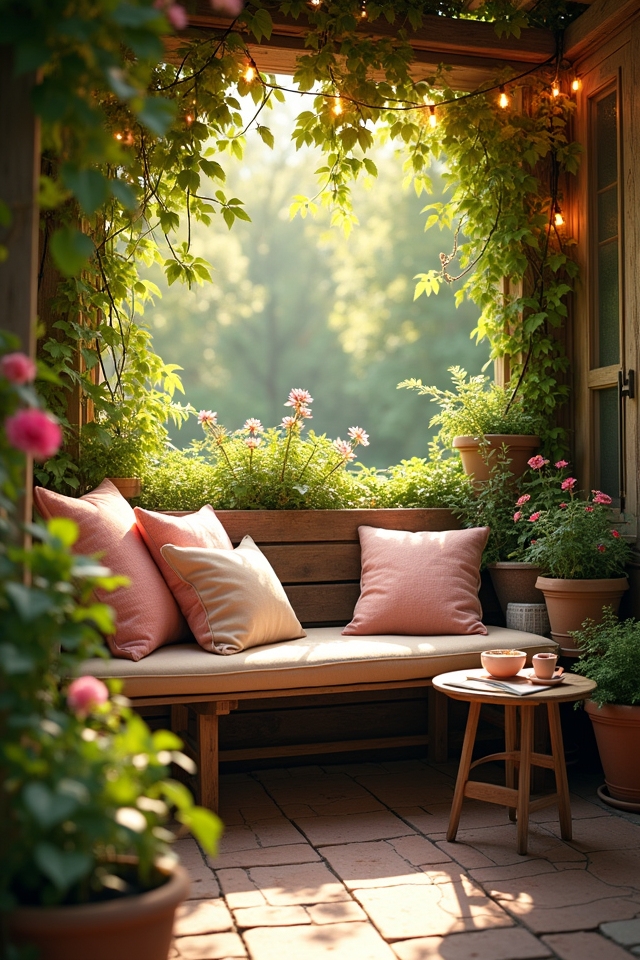 cozy miniature reading retreat