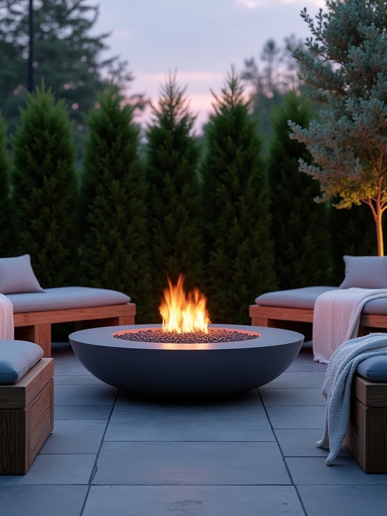 cozy minimalist outdoor gatherings