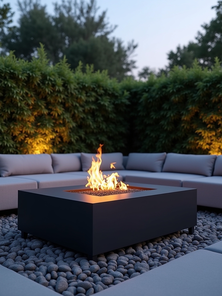 cozy minimalist outdoor warmth