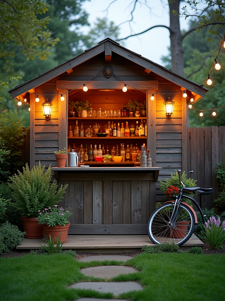 cozy outdoor bar accessories