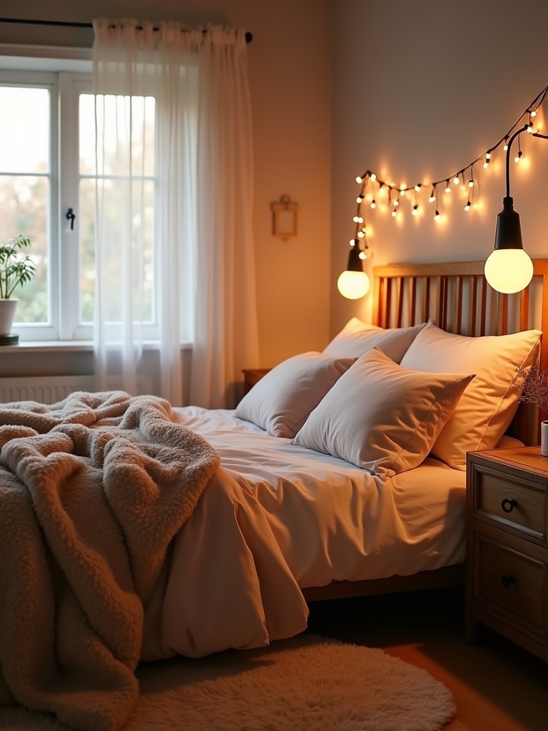 cozy soft lighting atmosphere