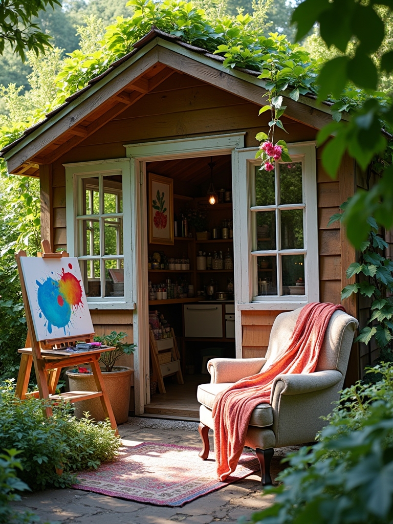 creative garden art studio