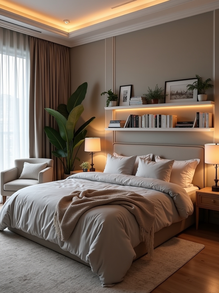 curate cozy book collection
