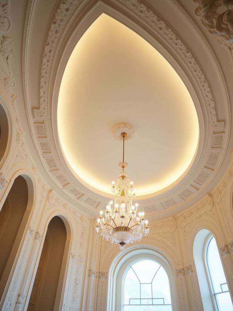 curved ceilings enhance atmosphere