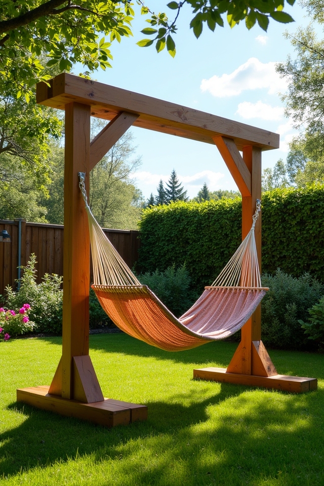 diy hammock frame project