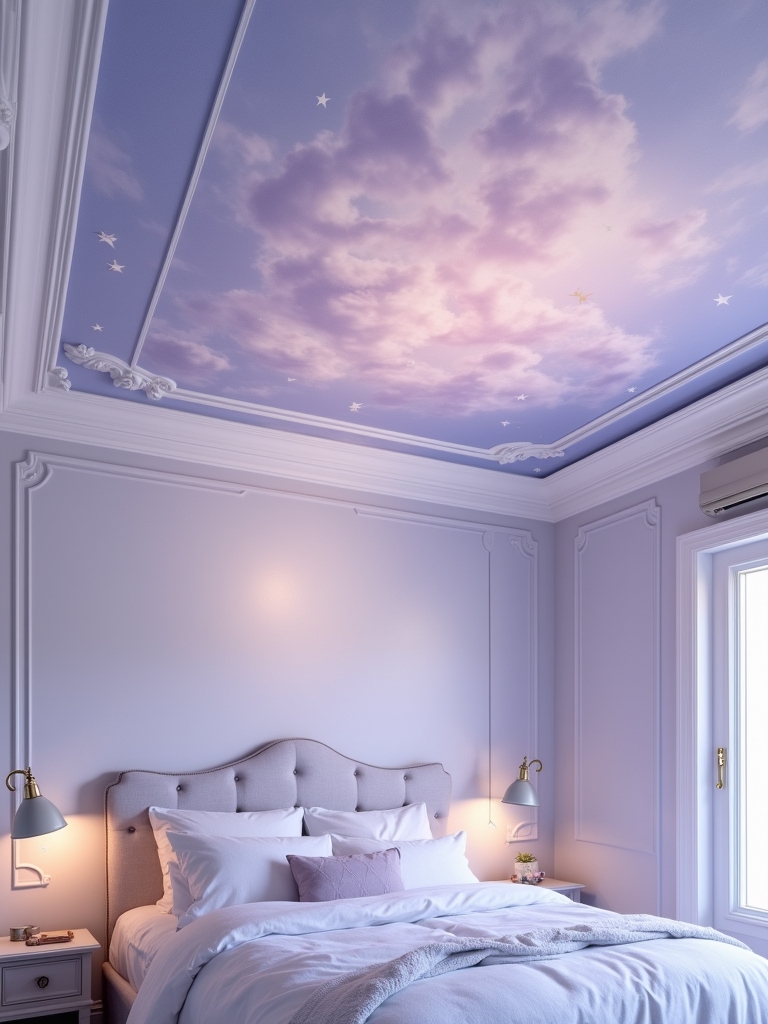 dramatic painted ceiling ideas