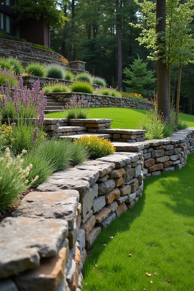 durable attractive landscape barriers