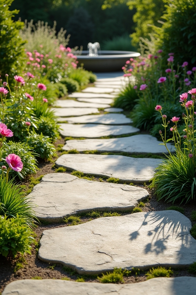 durable decorative concrete pathways