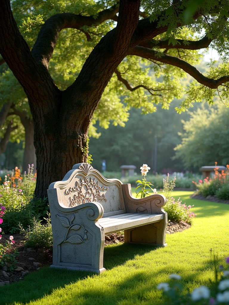 durable natural stone seating