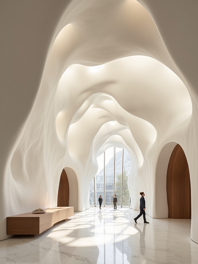 dynamic modern sculptural elements