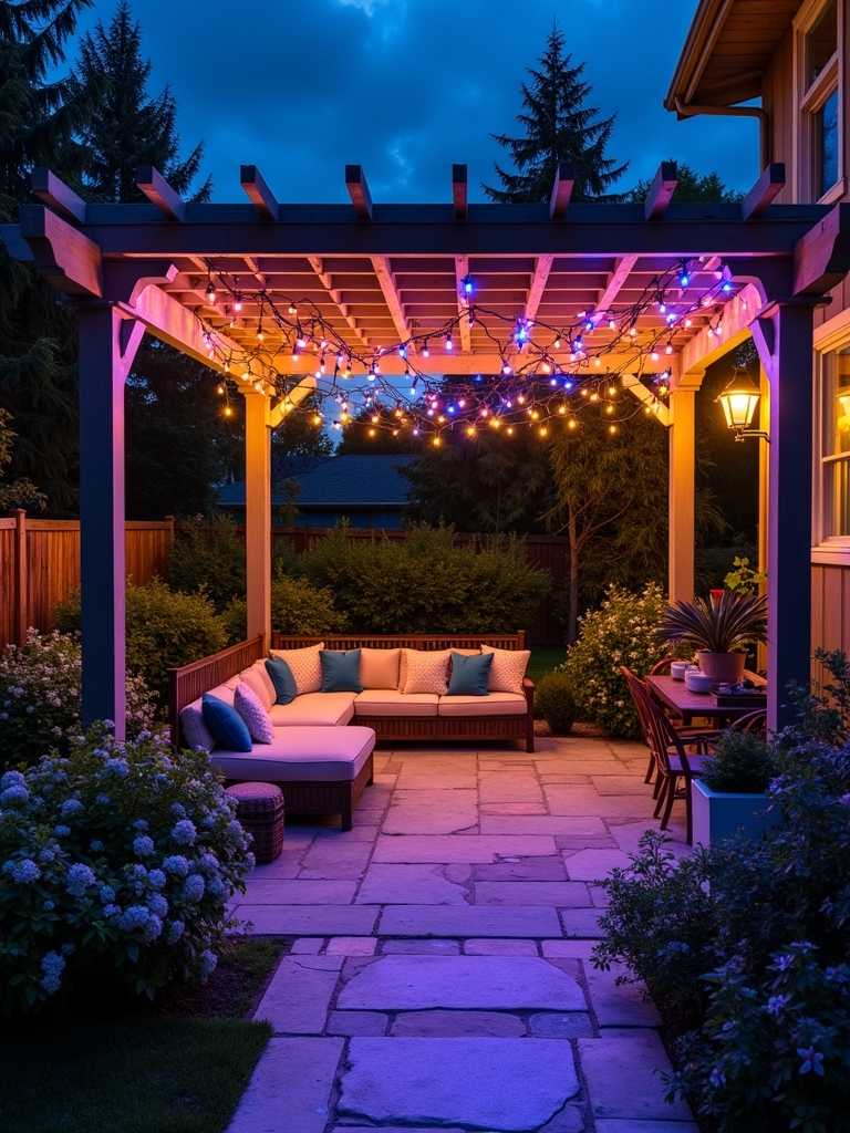 dynamic outdoor color lighting