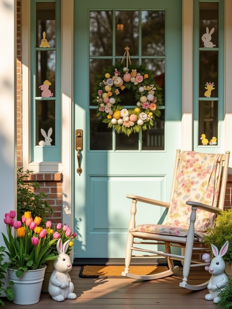 easter window decoration ideas