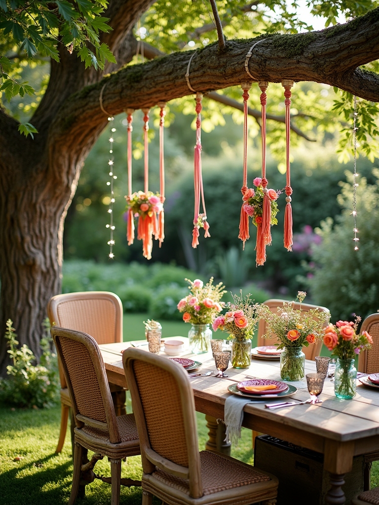 eclectic vintage garden charm