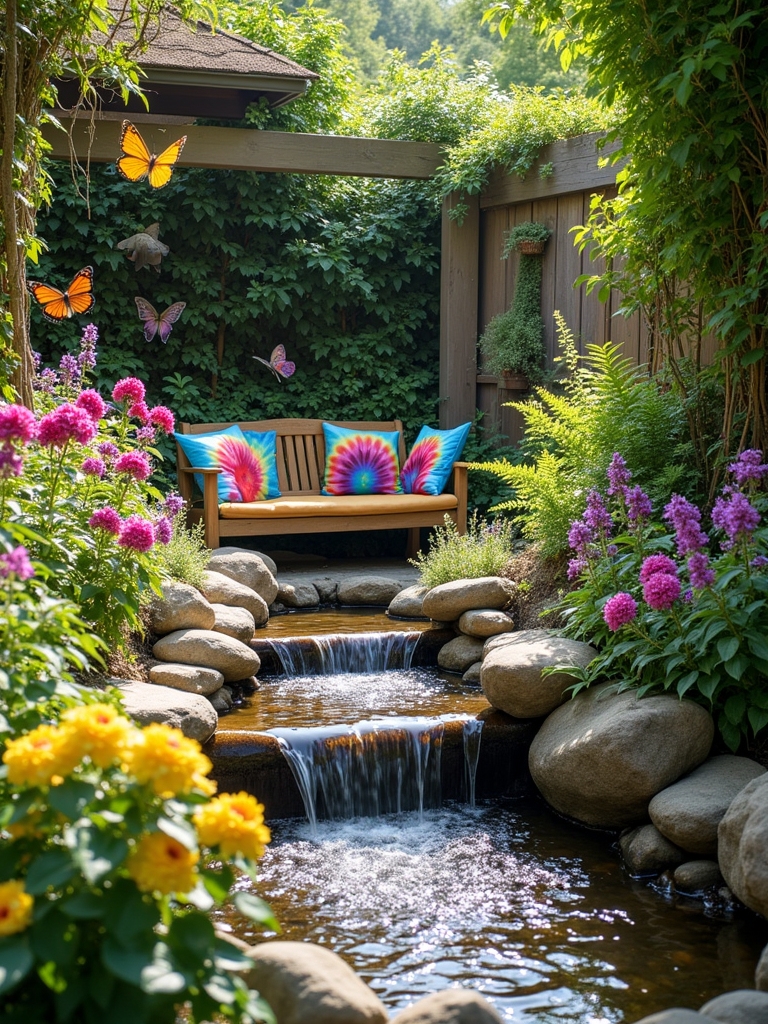 eco friendly serene water feature