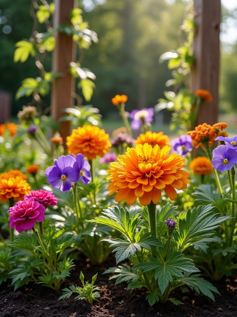 edible flower garden ideas