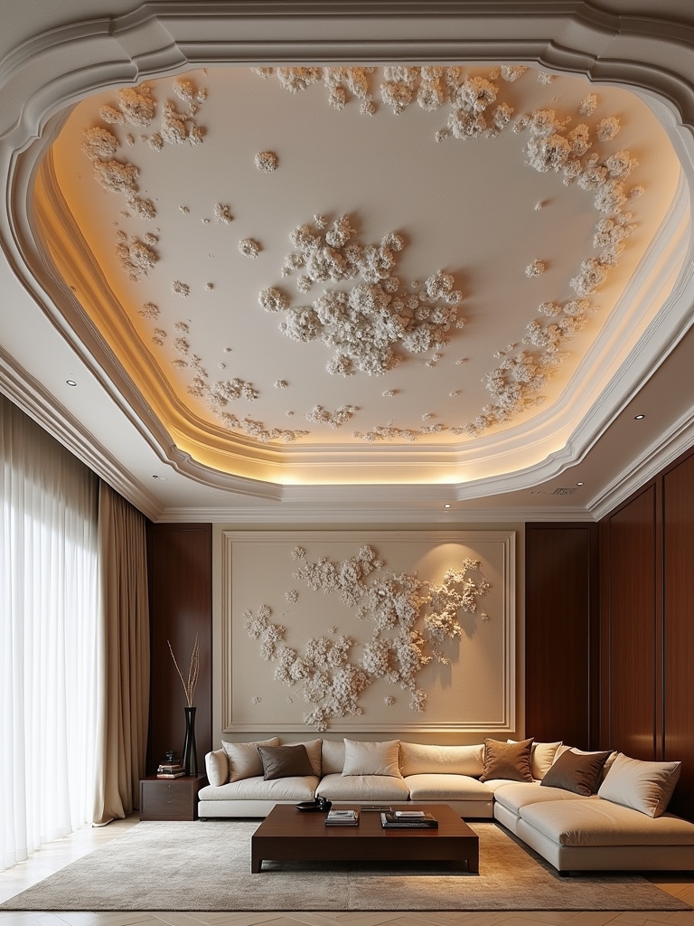 elegant artistic ceiling designs