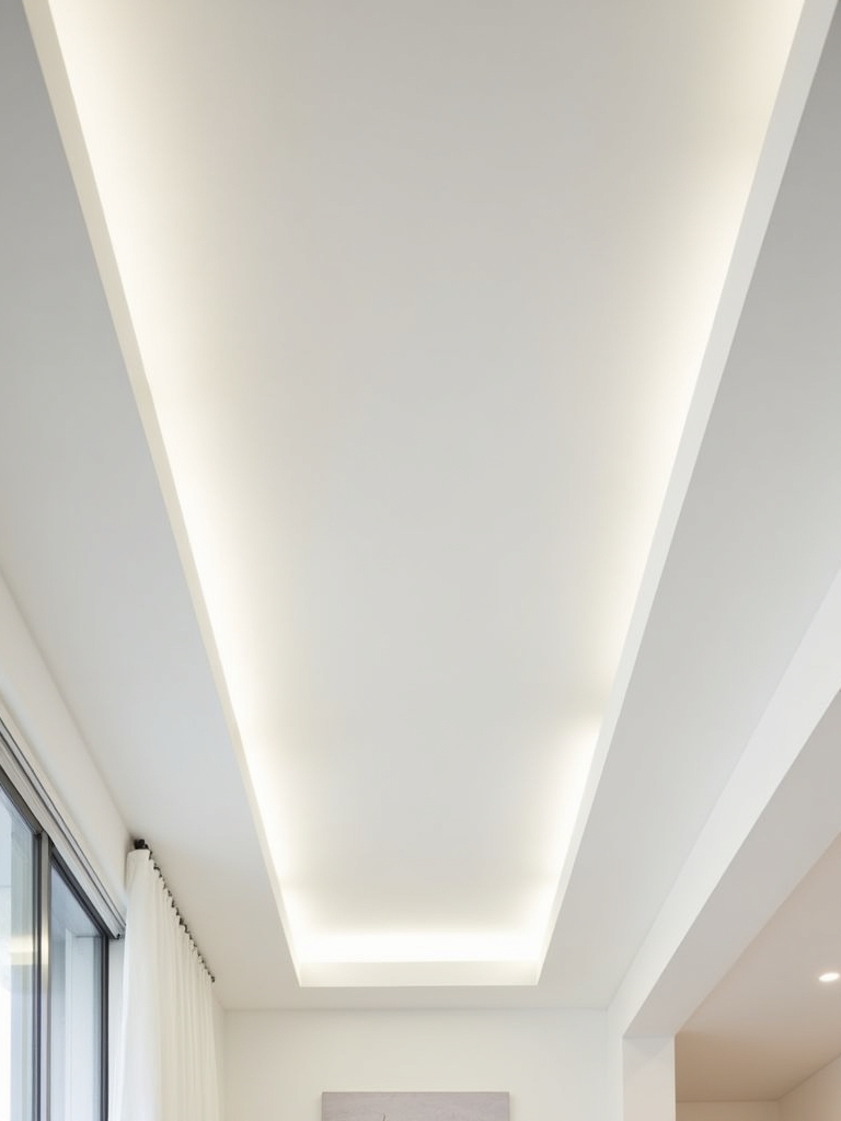 elegant minimalist ceiling design