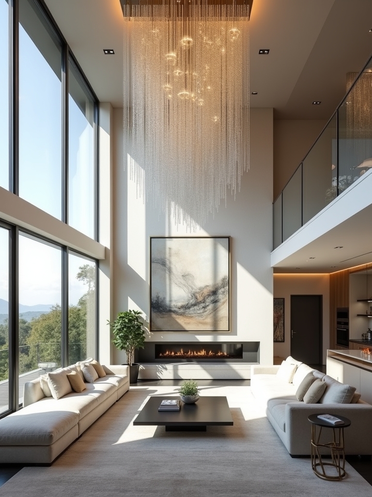 elegant spacious modern decor